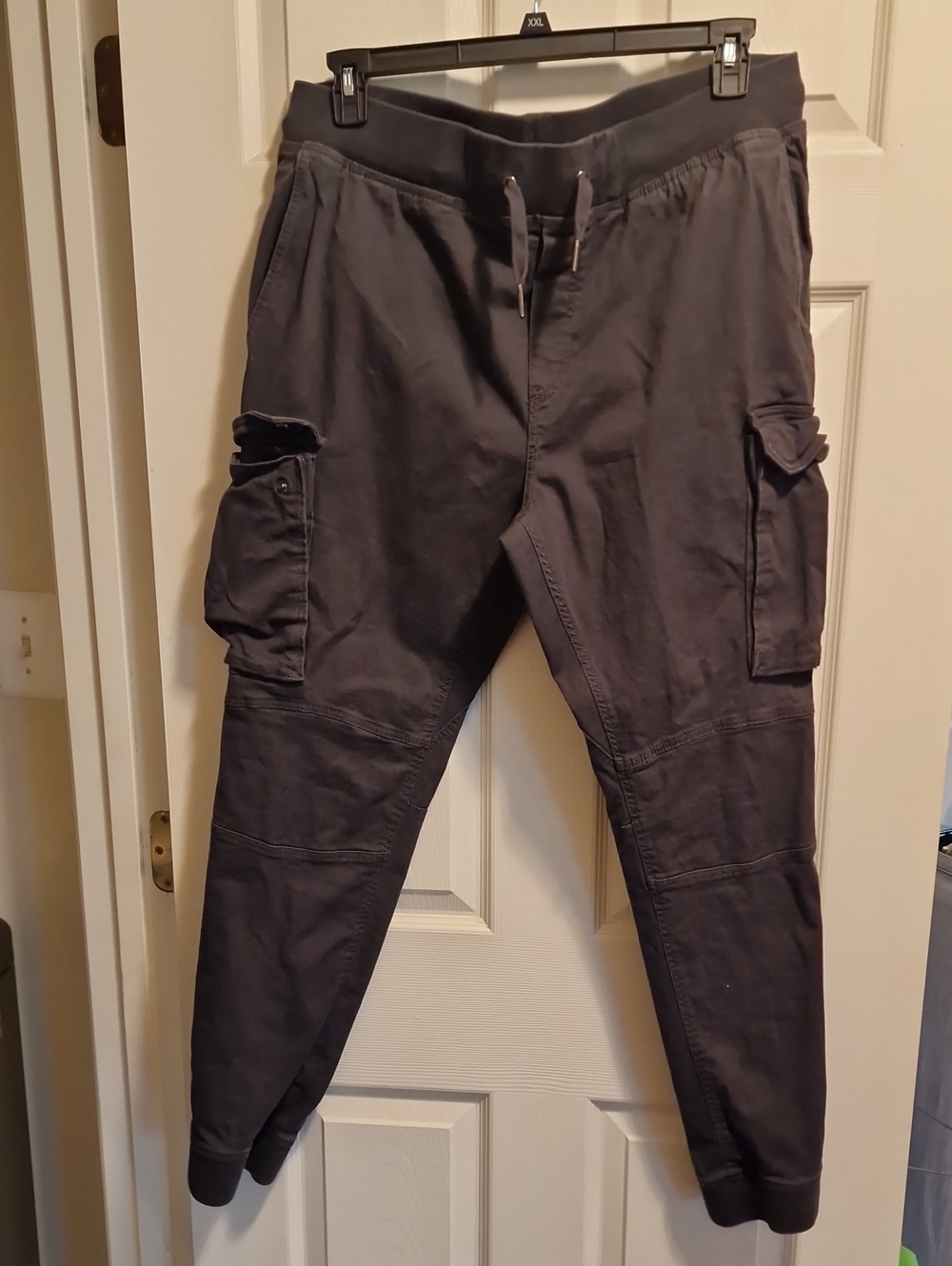 H&M Men's Charcoal Cargo Joggers